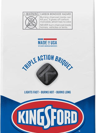 Kingsford Original Charcoal Briquettes, BBQ Charcoal for Grilling, 16 Pounds (Package May Vary)