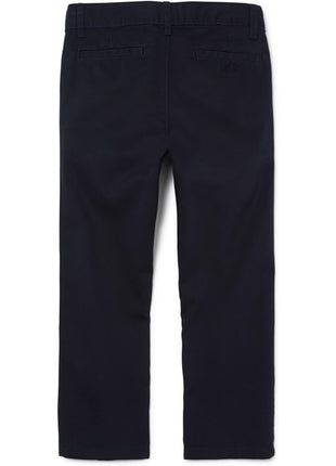 The Children's Place boys Stretch Chino Pants, New Navy Single, 10 US