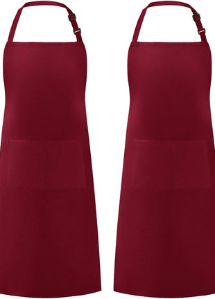 Syntus Apron for Men Women, Adjustable Cooking Kitchen Chef Aprons with 2 Pockets
