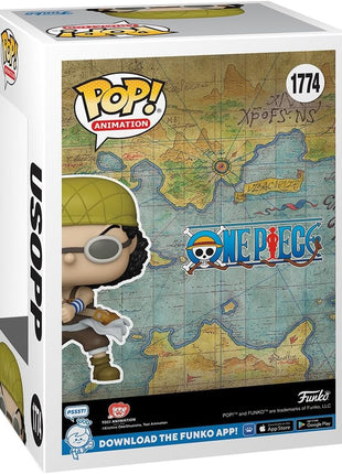 Funko POP! Animation: One Piece - Usopp | Official Anime Merch - Collectable Vinyl Figurine for Shelf Display - Birthday Gift Idea for Fans and Collectors