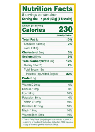 belVita Breakfast Bars Biscuits, Cranberry Orange, 8 Packs (4 Biscuits Per Pack)