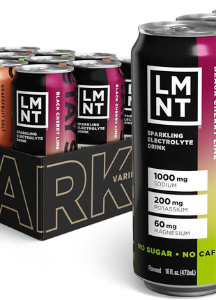 LMNT Sparkling Electrolyte Drink - Variety Pack | 12-Count