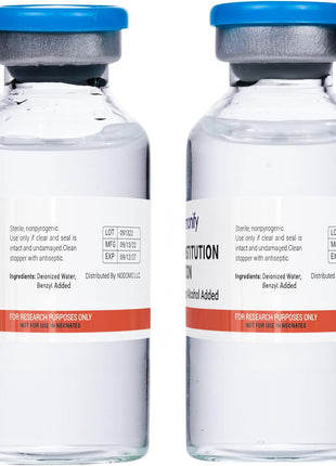 Lab Sample Vials 2 Pack 30 ml, Made in USA