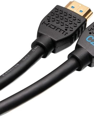 C2G HDMI Cable, 4K, High Speed HDMI Cable, Ethernet, 60Hz, 12 Feet (3.65 Meters), Black, Cables to Go 50185