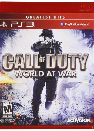 Call of Duty: World at War Greatest Hits - Playstation 3 (Renewed)