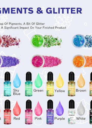 IGaiety Resin Alphabet Mold Starter Kit 169 Pcs Letter Silicone Keychain Molds Reversed Backward Number Molds with Epoxy Resin Pigments Tools for Beginners Adults Jewelry Pendant