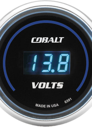Auto Meter 6391 Cobalt Digital Voltmeter Gauge