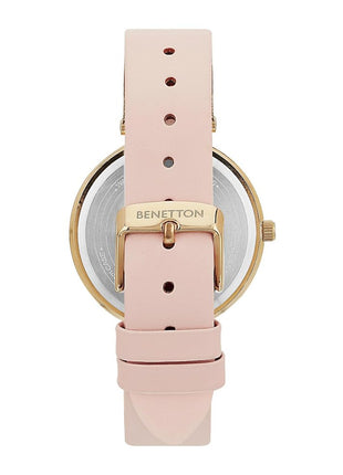 United Colors of Benetton Women Pink Round Dial Analog Watch - UWUCL1005