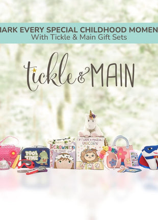 Tickle & Main Everybunny Prays Bunny Plush & Musical Prayer Toy for Christening Gifts for Girls - Pink, 7 in - Baby Dedication & Baptism Gifts for Girls with Illustrated Board Book