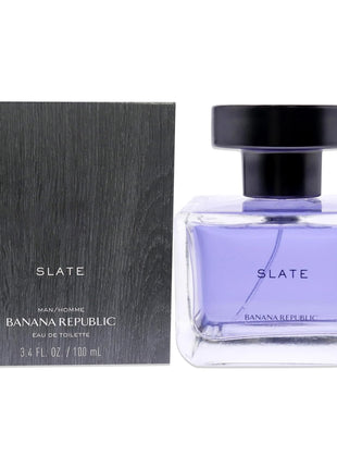 BANANA REPUBLIC Slate Men Eau De Toilette Spray, 3.4 Fl Oz, multi