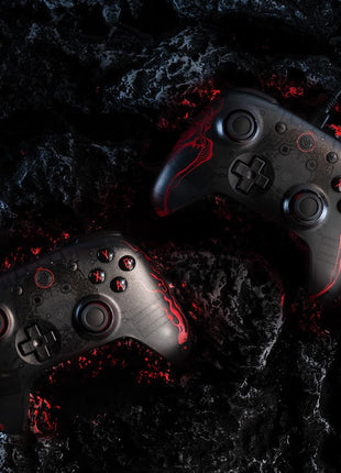 8BitDo Ultimate 2C Wired Controller for Windows PC and Android, with Hall Effect Joysticks and Hall Triggers, 1000Hz Polling Rate, and Remappable L4/R4 Bumpers - Black Myth: Wukong