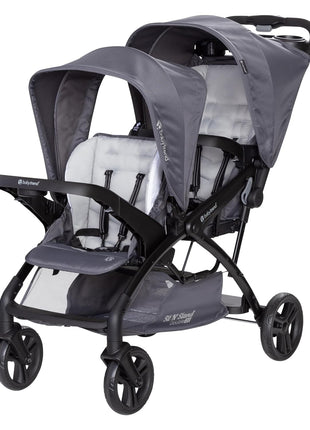 Baby Trend Sit N' Stand® Double 2.0 Stroller, Dash Grey