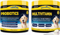 Probiotics for Dogs, Dog Probiotics for Digestive Health, Dog Vitamins, Dog Multivitamin Powder