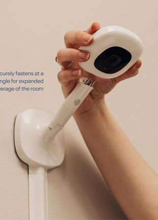 Nanit Pro Baby Monitor Wall Mount Accessory – Baby Camera Wall Mount for Crib, Space-Saving Baby Monitor Holder & Camera Mount (Camera Sold Separately)