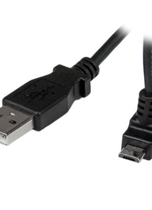 StarTech.com 2m 1 x USB A Male to Micro B Male Micro USB Cable Cord - Black (USBAUB2MU)