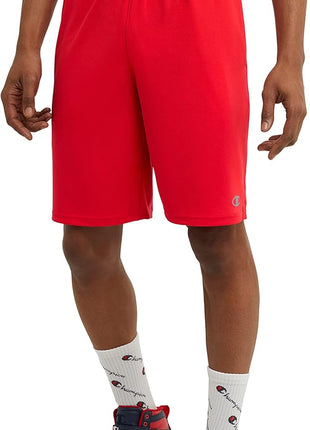 Champion Mens 7 inch and 10 inch Sport Shorts, Standard Fit, Lightweight, Moisture Wicking, Available in Regular and Big & Tall