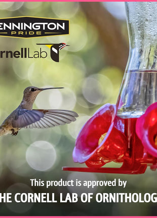 Pennington Electro-Nectar Hummingbird Nectar Ready to Use, Naturally Colored with Electrolytes, 64-oz Bottle