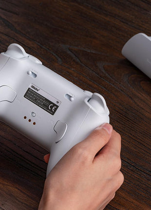 8BitDo Ultimate 2 Bluetooth Controller for Switch/Switch 2 & Windows PC, Switch Pro Controller with TMR Joysticks, Switchable Hall Effect/Tactile Triggers, Vibration and Motion Control - White