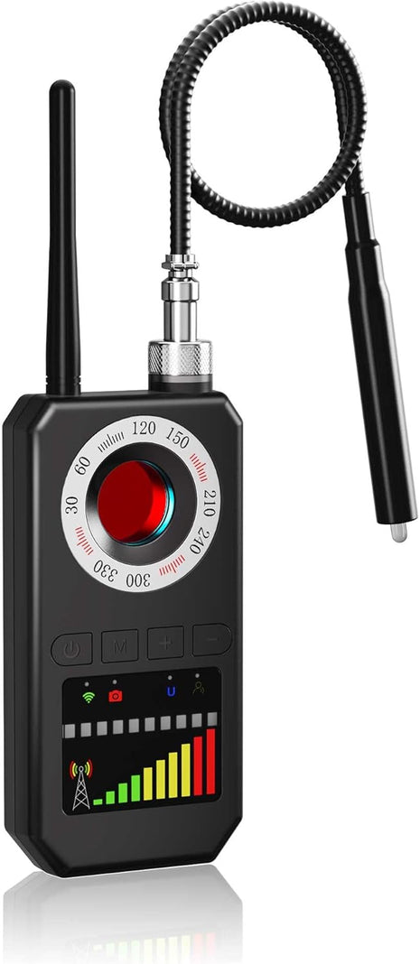 Hidden Camera Detectors,Bug Detectors, GPS Tracker Detector,Hero Privacy Pen, rf Detector,Anti spy Detector,Listening Device Detectors in Travel,Car,Bath,Office,Hotel to Protect Privacy;(Black)