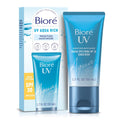 Biore UV Aqua Rich SPF 30 PA+++ Daily Moisturizer Sunscreen for Face, For Sensitive Skin, Oil Free, Hyaluronic Acid, Vegan, Oxybenzone & Octinoxate Free, Dermatologist Tested, 1.7 Oz