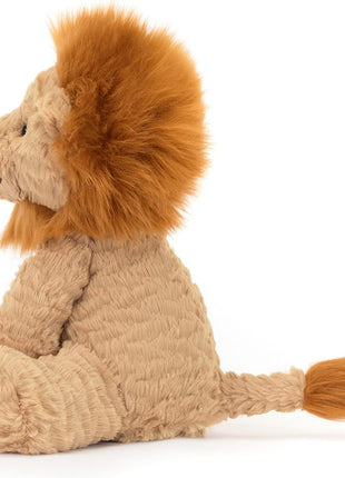Jellycat Fuddlewuddle Lion Stuffed Animal, Medium 9 inches - Big Cat Plush Toy - Classic Children's Gift