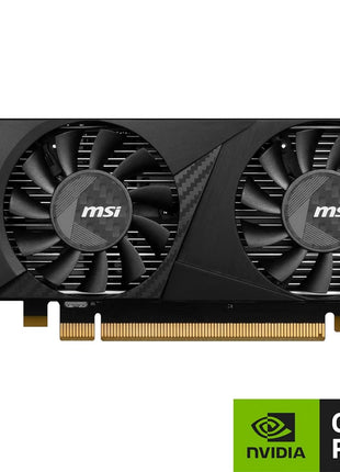 msi Gaming RTX 3050 LP 6G OC Graphics Card (NVIDIA RTX 3050, 96-Bit, Boost Clock: 1492 MHz, 6GB GDDR6 14 Gbps, HDMI/DP, Ampere Architecture)