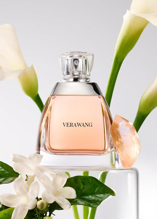 Vera Wang Vera Wang Eau de Parfum 3.4 fl oz (Pack of 1), Notes of Waterlily, Tahitian Flower, and Vanilla, Women's Fragrance, Long Lasting, Everyday Fragrance, Travel Size