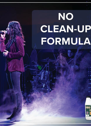 Fog Machine Liquid, 32 oz, High-Density, Long-Lasting, Water-Based Formula | Universal Ready-to-Use Fog Juice Solution for Spooky Halloween Parties, Haunted Houses, & Concerts - Made in USA