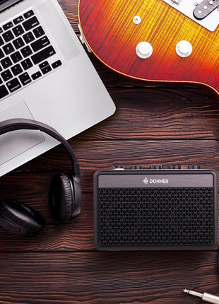 Donner Mini Guitar Amp Small Electric Amplifier 5W Portable, Practice Guitar Combo Amp DA-10