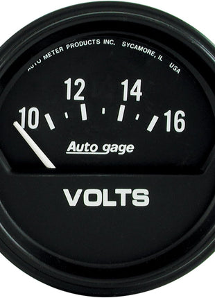 AUTO METER 2319 Autogage Electric Voltmeter Gauge, 2.625 in.