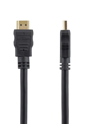 StarTech.com 3m (10ft) HDMI Cable - 4K High Speed HDMI Cable with Ethernet - UHD 4K 30Hz Video - HDMI 1.4 Cable - Ultra HD HDMI Monitors, Projectors, TVs & Displays - Black HDMI Cord - M/M (HDMM3M)