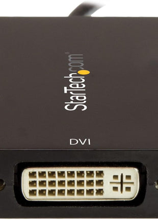 StarTech.com 4K USB C to HDMI, VGA & DVI Multi Port Video Display Adapter for Mac / Windows Laptop & Monitor (CDPVGDVHDBP)