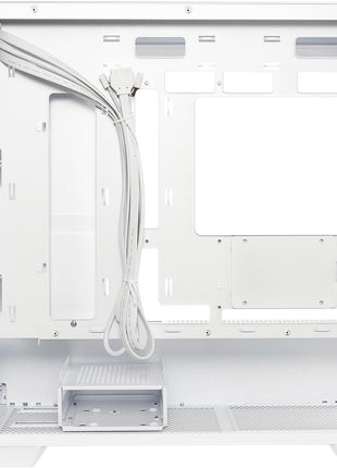 ASUS A21 White Micro ATX PC Case Supports BTF Hidden Connector Technology, Graphics Cards up to 380mm, 360mm Coolers, & ATX PSUs, Includes Porous Front-Panel mesh, 2 Year Warranty