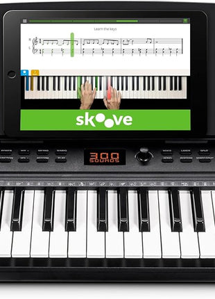 Alesis Melody 61 MK4 61-Key Piano Keyboard | Portable, 300 Voices, Split/Layer Modes, Includes Lessons, for Beginners