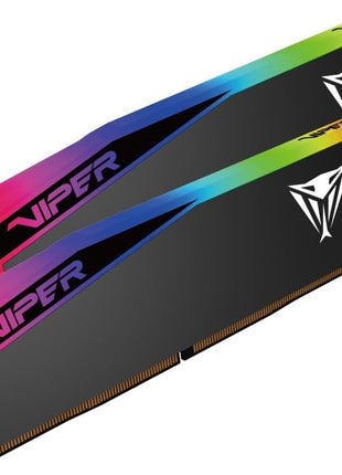 Patriot Viper Elite 5 Ultra Gaming RGB DDR5 RAM 32GB (2X16GB) 6000MT/s CL28 1.4v UDIMM Desktop Gaming Memory Kit Compatible with Intel XMP AMD Expo - VEUR532G6028K