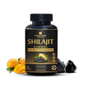 Upakarma Shilajit Gummies | 250 mg Shilajeet/Gummy with 75% Fulvic Acid | Tasty Mango Flavour | Sugar Free, Gluten Free & Vegan | Natural Power Booster, Boosts Stamina, Strength & Improves Energy Levels | 30 Gummies