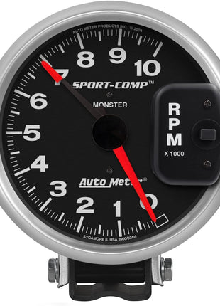 Auto Meter 3900 Sport-Comp Monster Tachometer,5.000 in.
