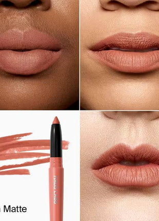 HAUS LABS BY LADY GAGA Le Monster Lip Crayon - Peach Matte & ENTEL Aloe vera Sheet Masque (BONUS)