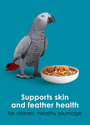 Kaytee Forti-Diet Pro Health+Safflower Nourish+Protect Parrot Food, Supports Breeding and Molting, Nutrition Backed by Science, Digestive and Brain Health, 4 pounds