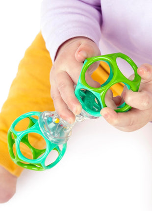 Bright Starts Oball Shaker Rattle Toy, Ages Newborn Plus
