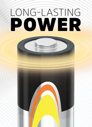 Energizer AA Batteries Alkaline Power, 32 Count Alkaline Double A Battery Pack