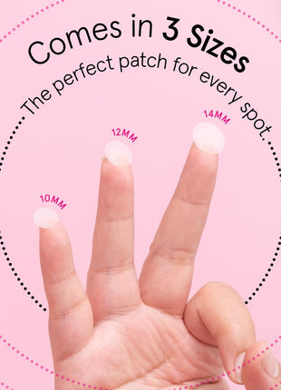 grace & stella Award Winning Multi-Size Pimple Patches for Face | Dermatologist Tested Acne Patches for Face -Hydrocolloid Patch for Breakouts, Whiteheads -Vegan Pimple Patch (Clear, 72 Pack)