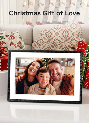 Frameo Digital Picture Frame, 10.1'' Frameo Digital Photo Frame WiFi, 32GB | 1280*800 HD Touch Screen Digital Photo Frame for Wall, Share Photo Video, Birthday Gifts for Women, Wedding Gifts for Couple
