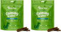 Zesty Paws OraStix for Dogs - Calming Dental Sticks for Stress with Hemp Melatonin Chamomile Dog Healthy Teeth and Gums Calm Composure for Fireworks and Thunderstorms - 25oz (Pack of 2)