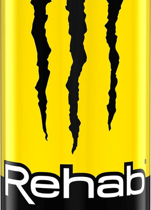 Monster Rehab Tea + Lemonade + Energy, Energy Drink 15.5 Ounce | Energy Iced Tea, Pack of 15