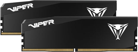 Patriot Viper Elite 5 Ultra Gaming DDR5 RAM 32GB (2X16GB) 6000MT/s CL28 1.4v UDIMM Desktop Gaming Memory Kit Compatible with Intel XMP AMD Expo - VEU532G6028K