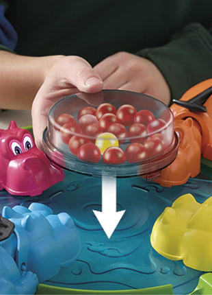 Hasbro Gaming Hungry Hungry Hippos Game for Preschoolers | Instant Marble Relaunch, Easy Set-Up & Storage| Ages 4 and Up | 2 to 4 Players | Kids Games