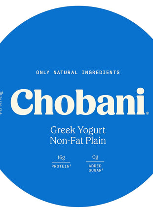 Chobani Non Fat Plain Greek Yogurt 32oz