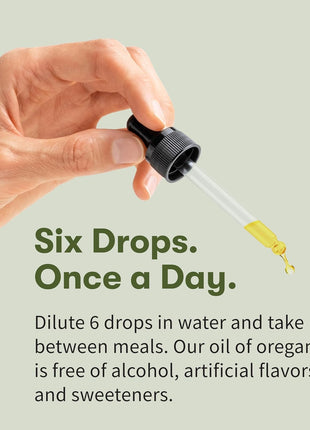 Garden of Life Organics Oil of Oregano Seasonal Drops 1fl oz (30 mL) Liquid, Concentrated Plant Based Immune Support - Alcohol-Free, Organic, Non-GMO, Vegan & Gluten Free Herbal Supplements