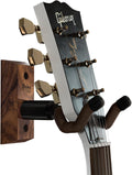 String Swing CC01K-BW Guitar Hanger and Guitar Wall Mount Bracket Holder for Acoustic and Electric Guitars Black Walnut